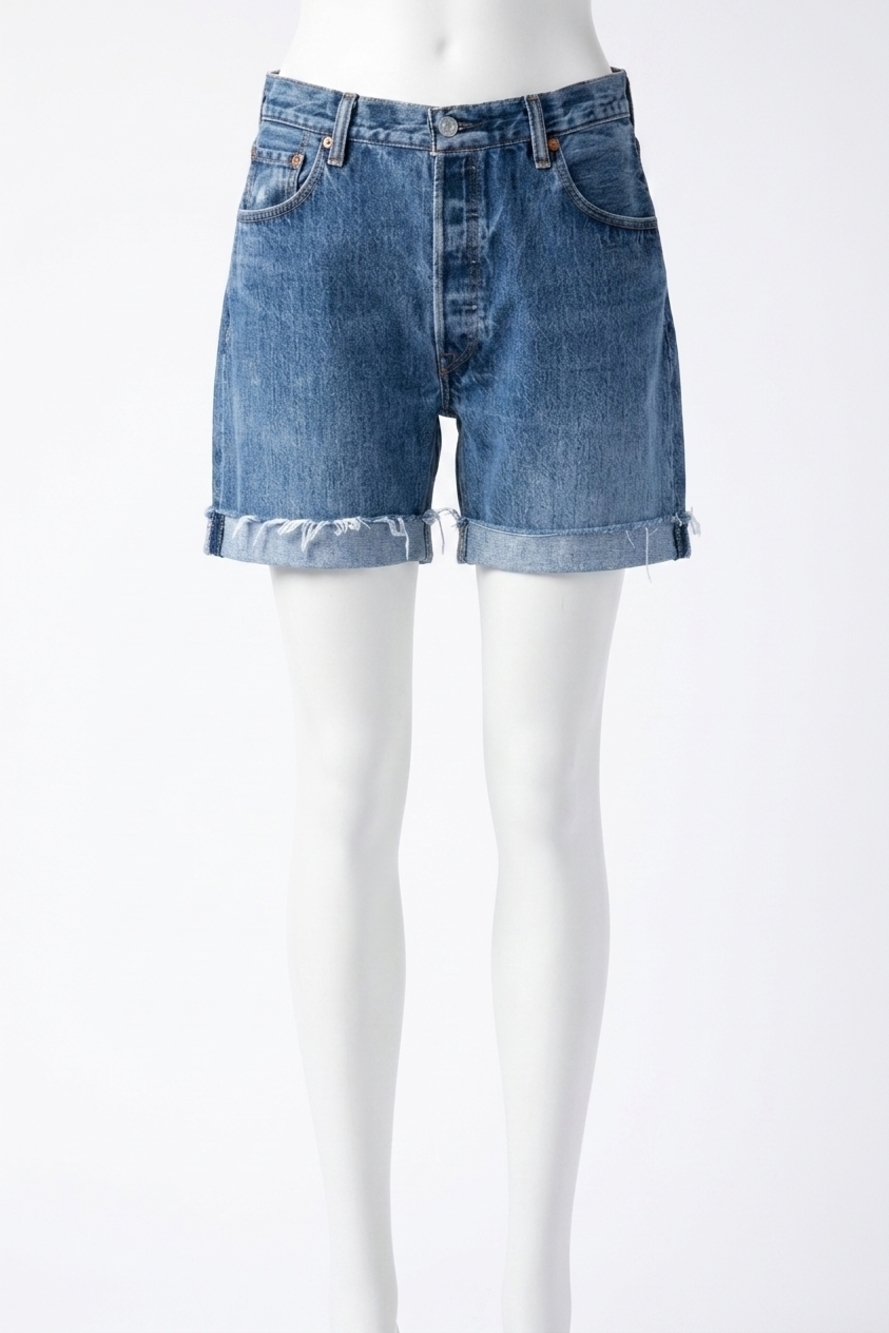 NEW RE/DONE 90s relaxed short in indigo
